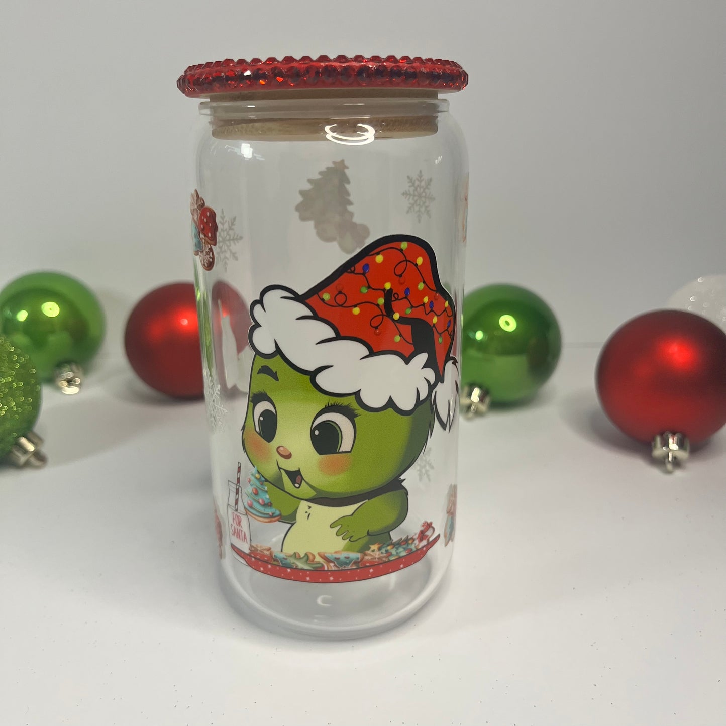 Baby Santa Grinch Cup