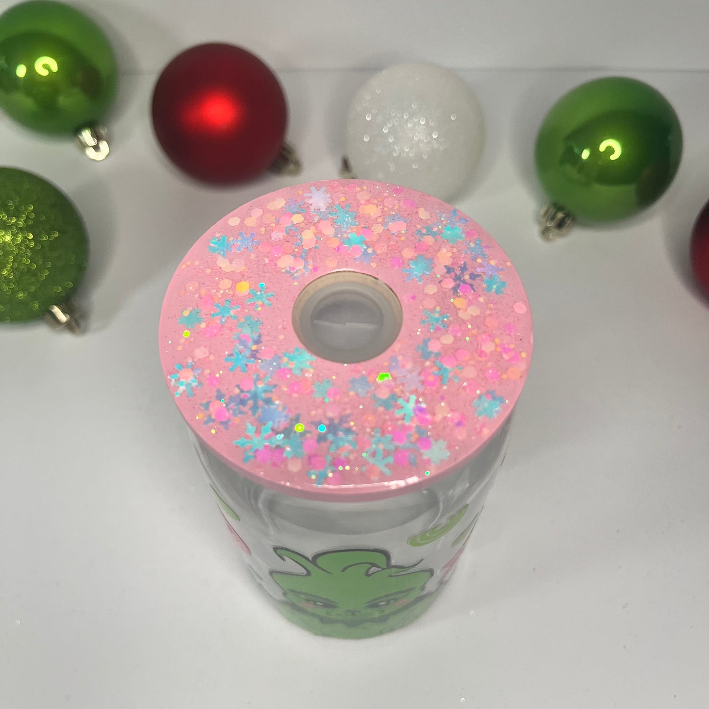 Baby Grinch Pinkmas Cup