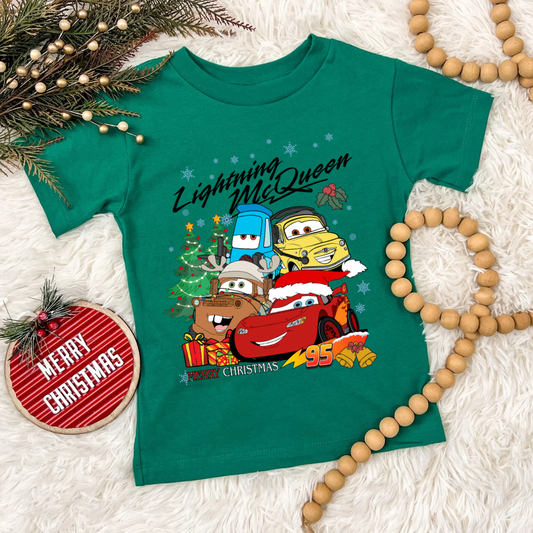 Kids McQueen Xmas Shirt or Sweater