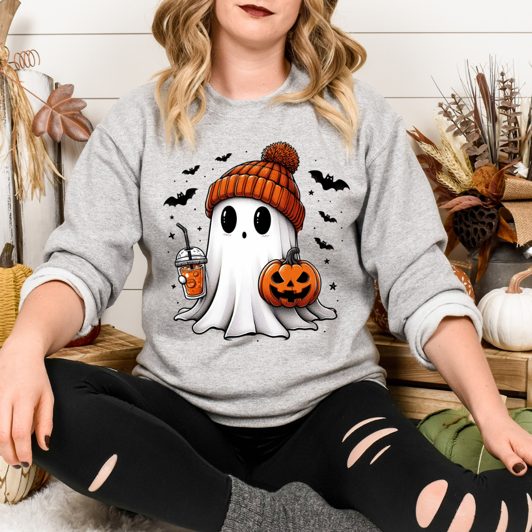 Fall Ghost Sweater