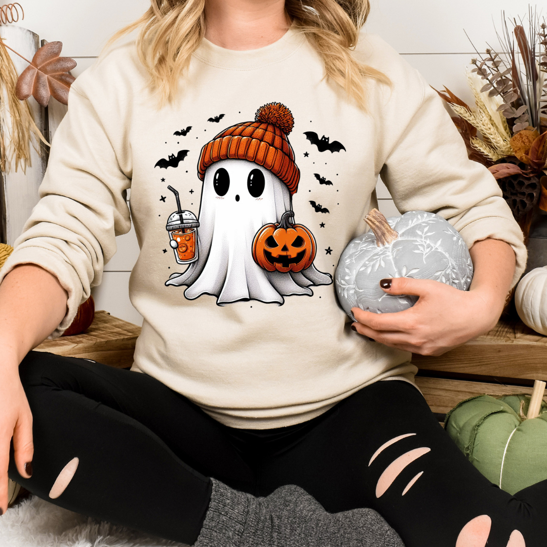 Fall Ghost Sweater