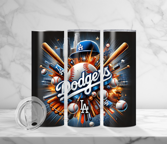 LA Baseball Tumbler