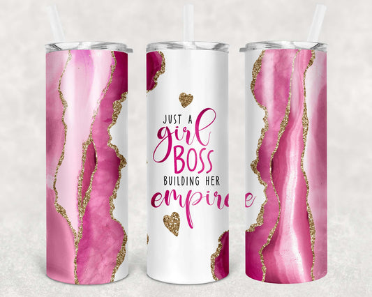 Just A Girl Boss 20oz Tumbler