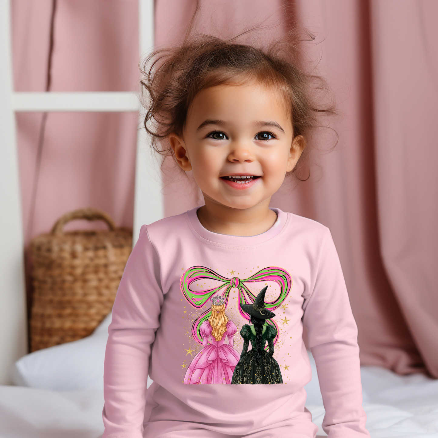 Kids Pink and Green Besties