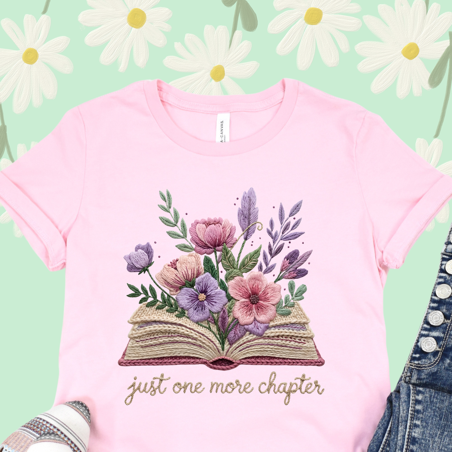 Just One More Chapter Yarn Effect
