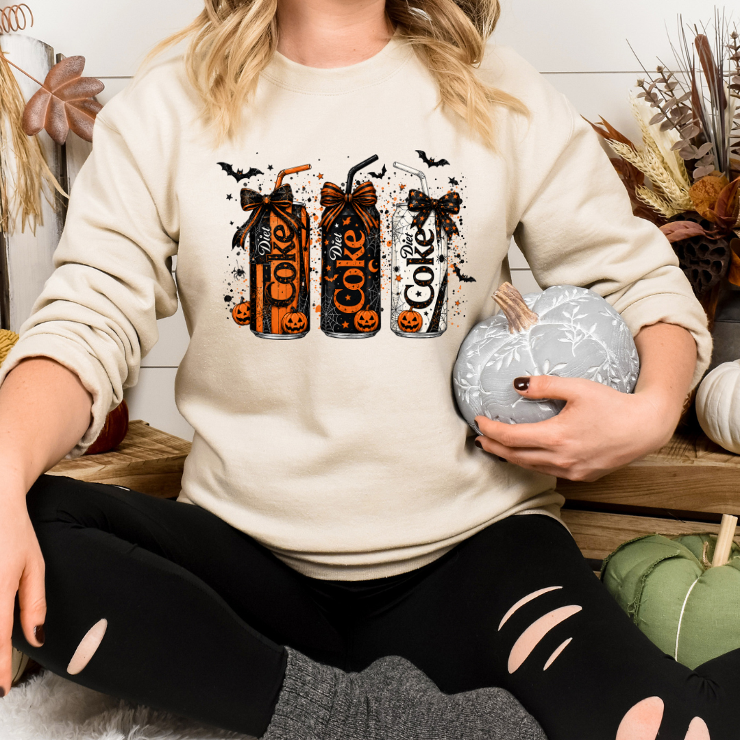 Spooky Diet Soda Sweater