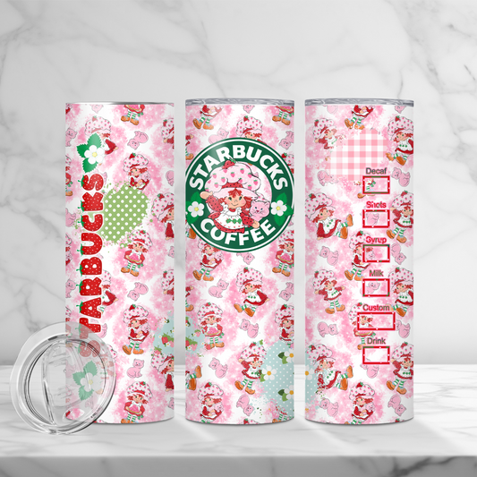 Strawberry Coffee 20oz Tumbler