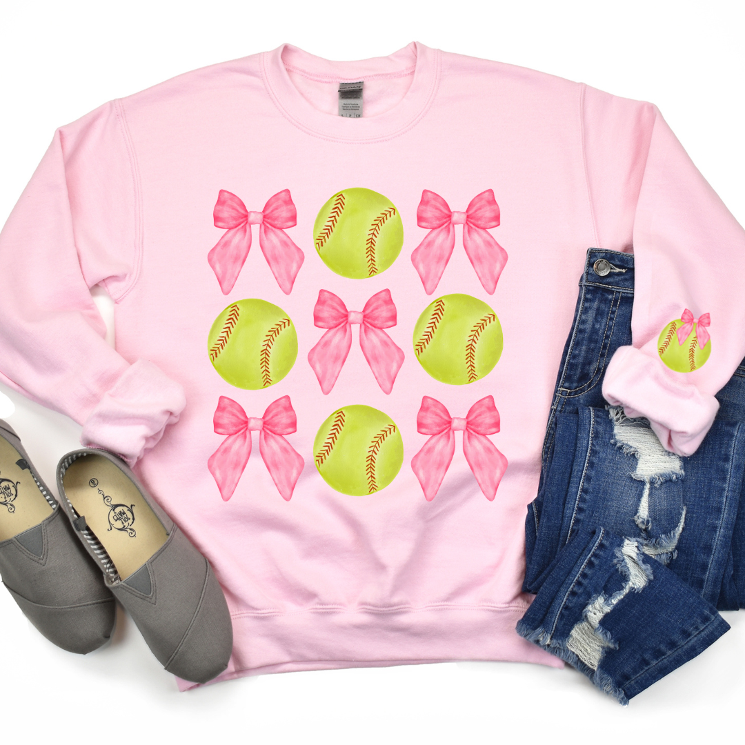 Softball Coquette Sweater