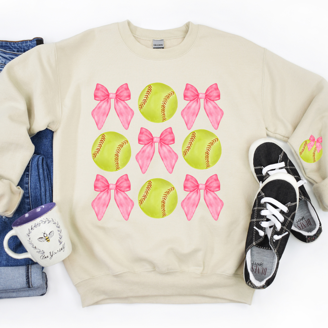 Softball Coquette Sweater