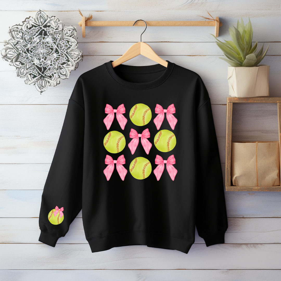 Softball Coquette Sweater